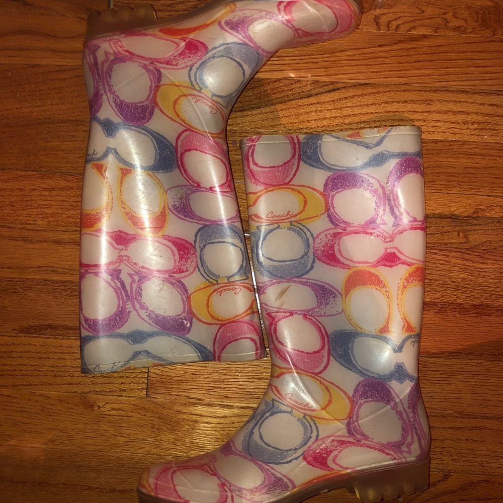 Coach Rain Boots